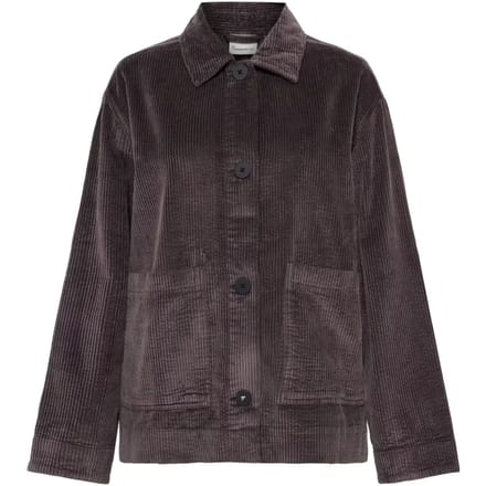 Katoenen fluwelen overhemden dames KnowledgeCotton Apparel