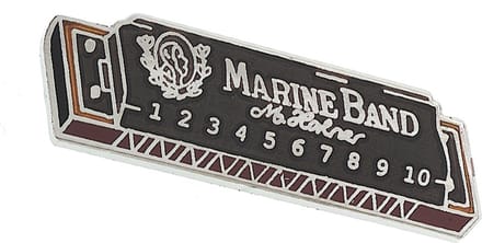 Speldje Marine Band mondharmonica