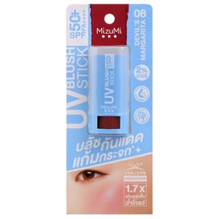 MizuMi - UV Blush Stick SPF 50+ PA++++ 08 Devil's Margarita