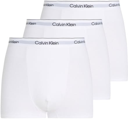 Calvin Klein Underwear 3-Pack Icon Relaxed Trunks - Wit- Heren, Wit S