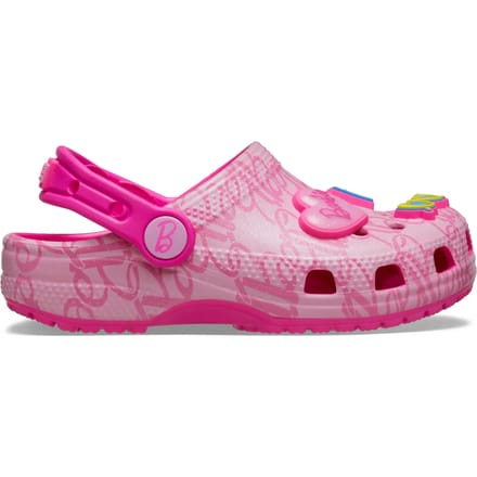 Crocs Classic Mattel Pink Barbie Clog T K, voor meisje, Roze, Slippers, maat: 24/25