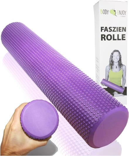Massage Foam Roller voor Rug- en Nekpijnbehandeling - Anti-stress Triggerpoint Schuimrol 43cm