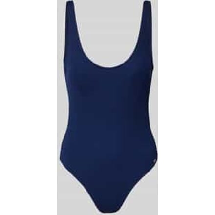 Badpak met labeldetail model 'BELMAR'