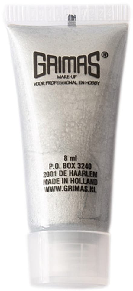 Grimas Liquid Make-up - Parel Zilver 701 - 8ml