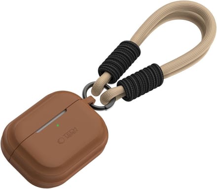 Tech-Protect Silicone Rope Case for Apple AirPods Pro 1/2 - Brown