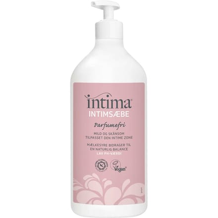 Intima Intims&aelig;be 500 ml + 60 ml + Intimserviet 500 ml + 60 ml + 10 st