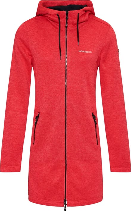 Nordberg Ada Fleece Vest - Dames - Rood - Maat M
