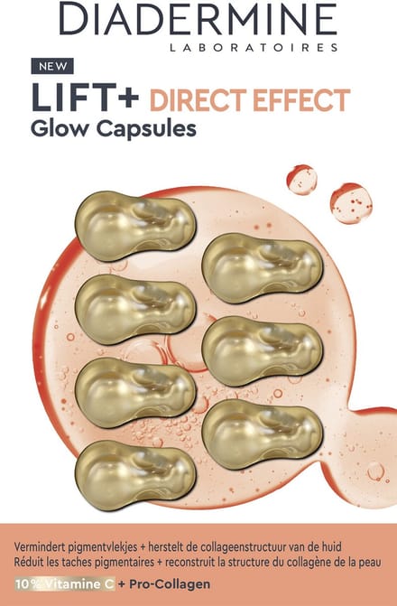 Diadermine Capsules Lift+ Direct Effect - 7 capsules