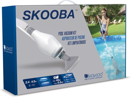 Kokido Skooba stofzuiger voor op zwembadpomp