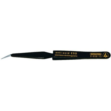 BERNSTEIN Tools for Electronics 5-058-13 SMD-pincet 31b SA Spits, gebogen 120 mm