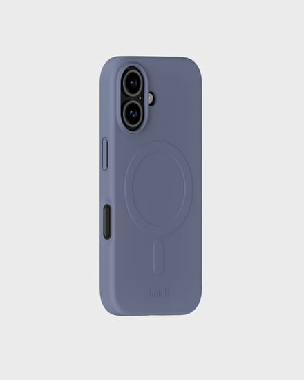 Holdit Soft geschikt voor MagSafe Case geschikt voor iPhone 16 - Pacific Blue