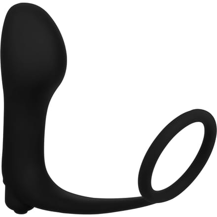 Anal Fantasy - Ass-Gasm Cockring met Vibrerende Buttplug - Altijd Garantie