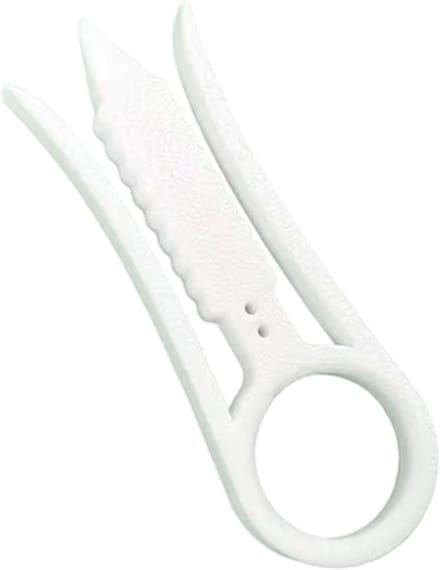 Striptang Draden - Kabelkrimper - Netwerkbekabeling - Ergonomische Grip - 7.9x2.7x0.6cm - Wit