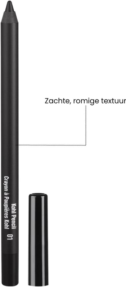 INGLOT Kohl Potlood - 01 - zwart | Waterproof oogpotlood