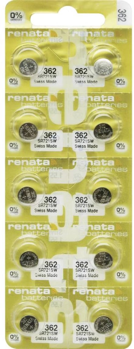 Renata Knoopcel 362 10 stuk(s) 24 mAh