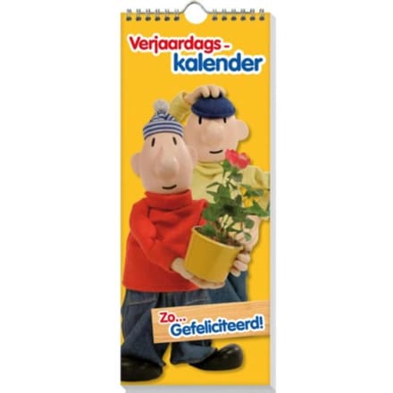 Set 5 Verjaardagskalenders Buurman & Buurman Staand