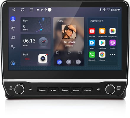 Junsun Android 15 Autoradio Geschikt Voor Audi A4 8E 8H B6 B7 (2000-2009) Accessoires, 2GB+64GB, Draadloze CarPlay, DAB+, GPS-Navigatie, Bluetooth, 10.1-inch Touchscreen, DSP, Quad-core processor