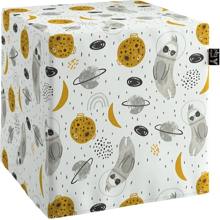 Poef Yellow Tipi Nano cube