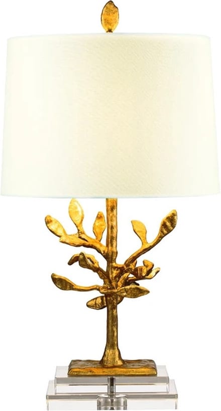 Moderne Tafellamp - Steady Lighting - Metaal - Modern - E27 - L: 35.5cm - Voor Binnen - Woonkamer - Eetkamer - Goud