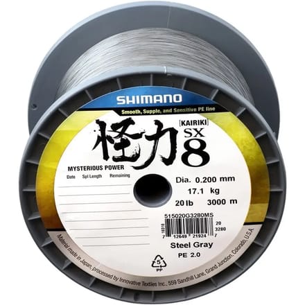 Monofilament Shimano Line Kairiki 8