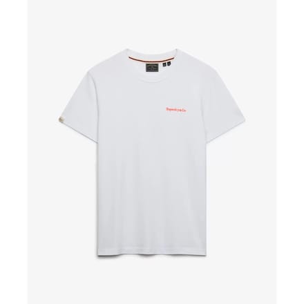 Superdry - Essential Company Logo Geborduurd T-shirt - Heren - T-shirts