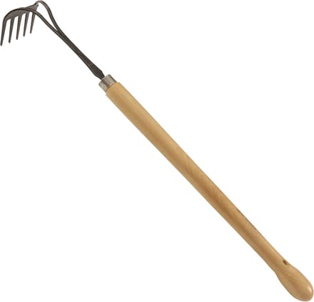 Sirocco - Handhark - Handgesmede - Beukenhouten 48 cm - Tuingereedschap - Hark
