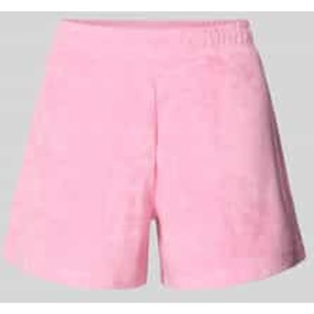 Relaxed fit sweatshorts van katoen-viscosemix model 'TOWELING SHORT'