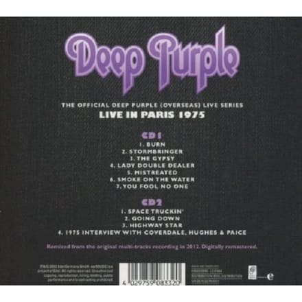Paris 1975 - Deep Purple