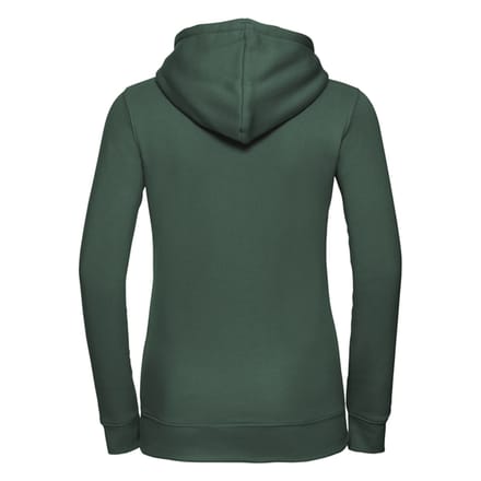 Russell Dames/Dames Authentic Hoodie (Fles groen)