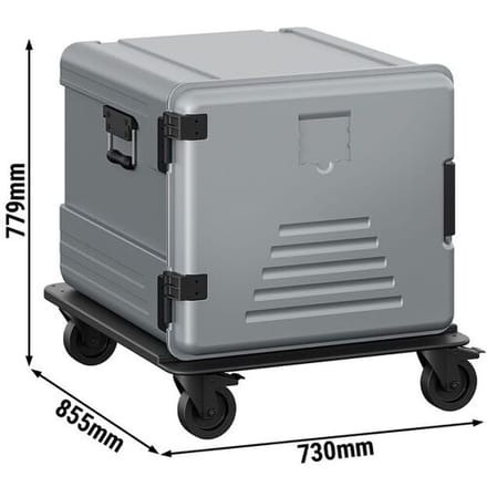 GGM Gastro Thermobox - Frontlader - 180 Liter - für 12x GN 2/1
