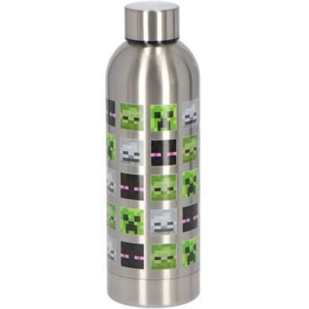 Minecraft roestvrijstalen drinkfles 500ml Drinkflessen