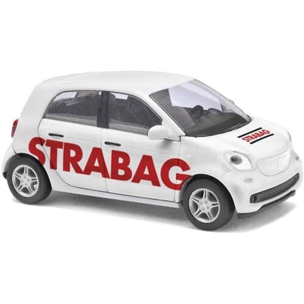 Busch 49562 H0 Auto Smart Forfour 14, Strabag