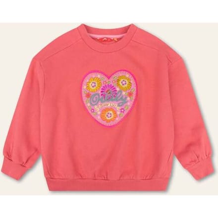 Oilily Hooray Sweater- maat110/5yr Holly Berry