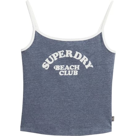 Superdry - Athletic Essentials Cami Top met logo - Dames - Vesten