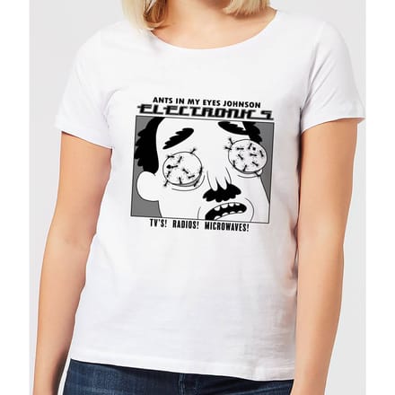 Rick and Morty Ants In My Eyes Dames T-shirt - Wit - M