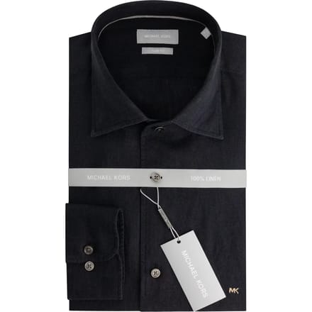 Shirt Michael Kors One Pièce Collar Linen Slim