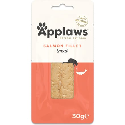 3x30g Cat Salmon Loin Applaws Kattensnacks