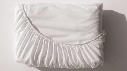 B-Sensible Split-Topper 2 in 1 Hoeslaken + Matrasbeschermer - Litsjumeaux - 180x210 cm - Wit