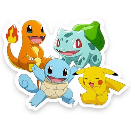 Wandlamp Teknofun Pokemon Pikachou Starters