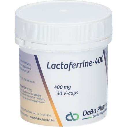 DeBa Pharma Lactoferrine 400 mg 30 Capsules