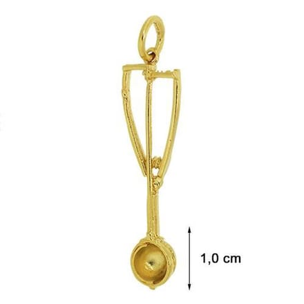 Blinx Jewels Vergulden Hanger Ijsschep