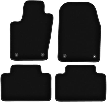 BASIC zwarte veloursmatten voor: Dodge Durango III FL SUV (2013-2020)