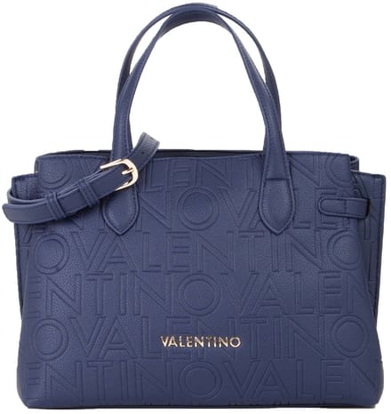 VALENTINO Schoudertas Handtas Pansy Shopping Bag Blu Donkerblauw