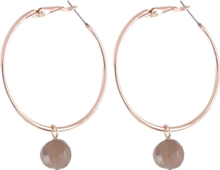 Behave - Oorbellen - Oorringen met natuursteen - elegante boho look