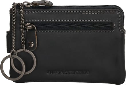 Hide & Stitches Japura Sleuteletui - 100% Leer - Zwart
