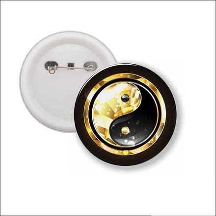 Button Met Speld - Jin Jang