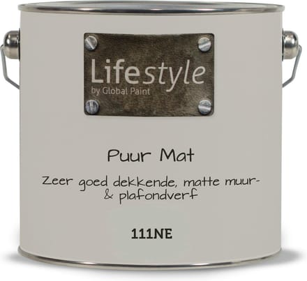 Lifestyle Puur Mat - Muurverf - 111NE - 2.5 liter