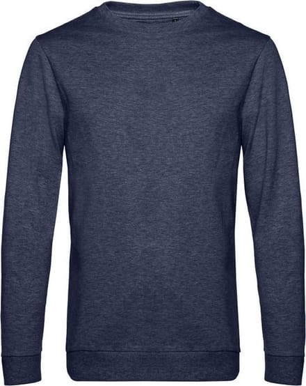 B&C Heren in sweatshirt (Heide-Marine)