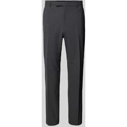 Regular fit pantalon van scheerwolmix model 'H-LEON-MM-C-NF'