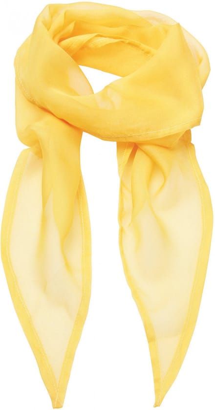 Premier Ladies Chiffon Scarf PR740 - Sunflower - One size